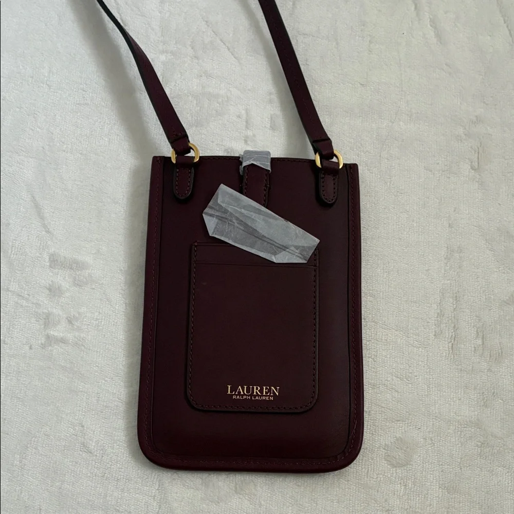 Ralph Lauren Crossbody Leather Bag - Picture 2 of 5